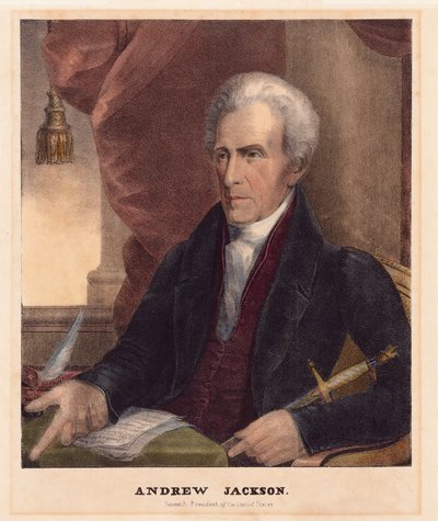 Andrew Jackson (pub. 1842) by American School